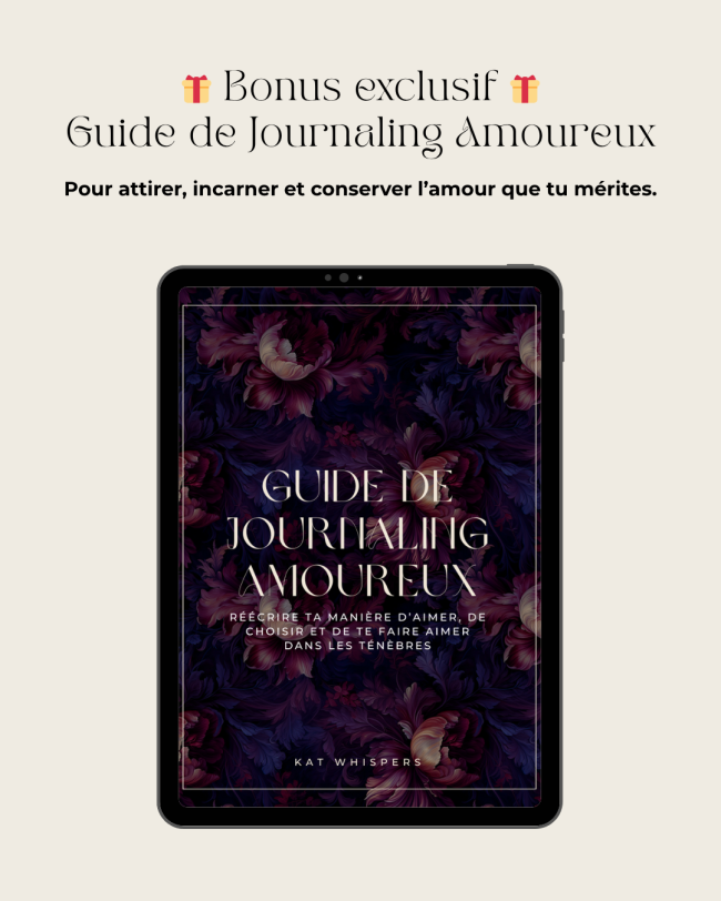 L&#039;appel de Lilith + 🎁 bonus guide de journaling amoureux